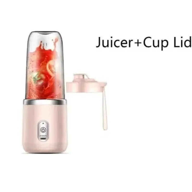 Portable USB Personal Mini Juicer Cup Handheld Travel Blender Single Double Cups for Water Bottles