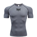 Men'S Everlast Compression Short Sleeve T-Shirt - Athletic Workout Base Layer for Gym Boxing Running,Quick Dry Slim Fitsport Top